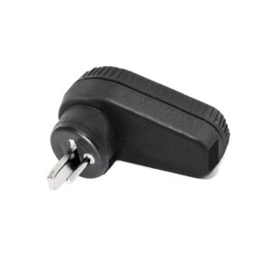 CONECTOR DIN ALTAVOZ (PUNTO Y RAYA) MACHO ACODADO