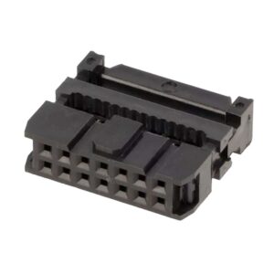 CONECTOR IDC 14P (2Lx7P) HEMBRA 2.54mm CRIMPAR CINTA PLANA