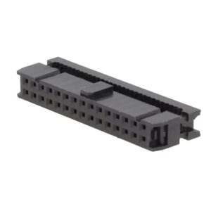 CONECTOR IDC 30P (2Lx15P) HEMBRA 2.54mm CRIMPAR CINTA PLANA