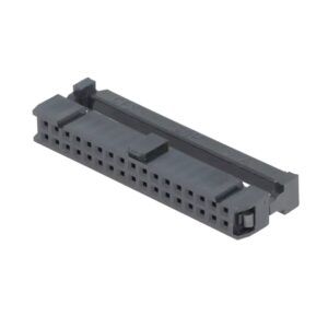 CONECTOR IDC 34P (2Lx17P) HEMBRA 2.54mm CRIMPAR CINTA PLANA