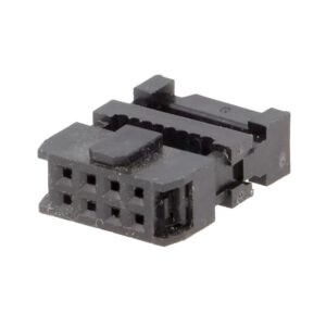 CONECTOR IDC 16P (2Lx4P) HEMBRA 2.54mm CRIMPAR CINTA PLANA