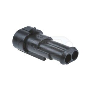 CONECTOR AMP 2P MACHO IP67 SUPERSEAL 1.5