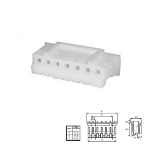 CONECTOR POSTE 2,00mm 7 PINES HEMBRA