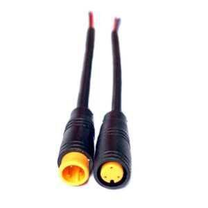 JUEGO CONECTORES M8 M-H AÉREO 3 PINES IP65