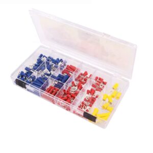 KIT CONECTORES FASTON AISLADOS 200 UNIDADES