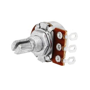 POTENCIÓMETRO PANEL LOGARÍTMICO 500K METAL EJE MINI 6mm