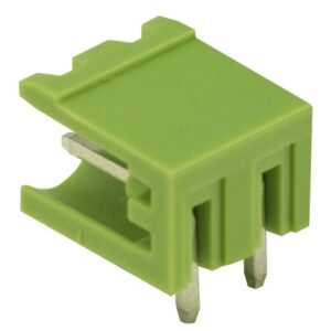 CLEMA MACHO ACODADO 2 PINES  PASO 5.08mm. MSTB2G