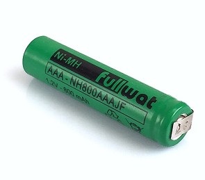 BATERÍA Ni-MH 1.2V 800mAh AAA (RC03) RECARGABLE T. SOLDAR
