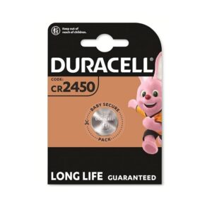PILA BOTÓN DURACELL 2450 LITIO 3V PACK 1U