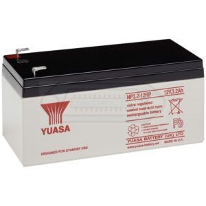 BATERÍA PLOMO AGM YUASA 12V 3.2Ah