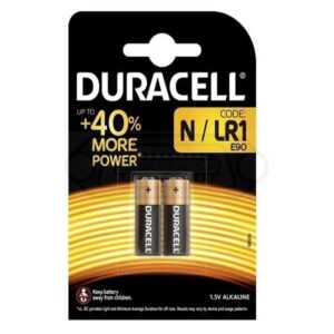 PILA ESPECIAL DURACELL N (LR1) ALCALINA 1.5V PACK 2U