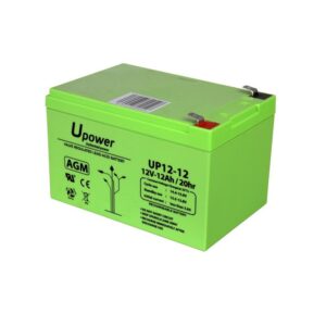 BATERÍA PLOMO AGM UPOWER 12V 12Ah