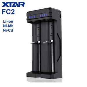 CARGADOR BATERÍAS LI-ION, NI-MH, NI-CD 2 CÉLULAS 2A