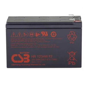 BATERÍA PLOMO AGM CBS HR 12V 34W CSB ALTA POTENCIA