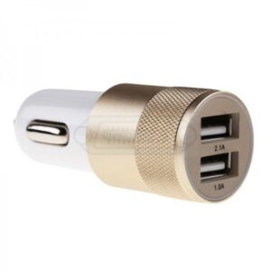 CARGADOR USB COCHE DUAL 5V 2.1/1A