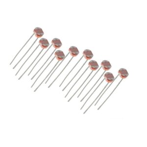 KIT FOTORESISTENCIAS LDR 4.3MM X Ø 5.1MM 10U. CEBEK C-2795