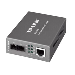 CONVERSOR DE MEDIOS SC MONOMODO A 10/100Mbps 20Km