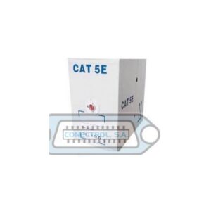 BOBINA CABLE U/UTP CAT5e RÍGIDO GRIS 305m