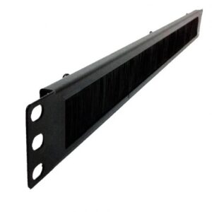 PANEL PASACABLES 19" 1U CON CEPILLO CERRADO