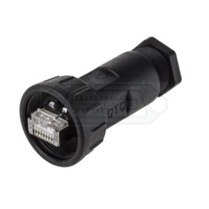 CONECTOR RJ45 CAT6 INDUSTRIAL METÁLICO IP67