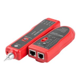 TESTER RASTREADOR DE PARES RJ-45, RJ-12, RJ-11, COAXIAL