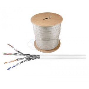 BOBINA CABLE S/FTP CAT6 FLEXIBLE LSZH 100m