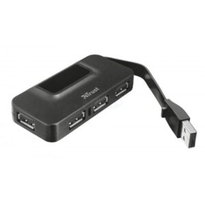 HUB USB 2.0 TRUST 4P. OILA COMPACTO