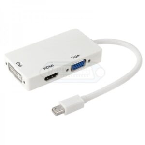 ADAPTADOR MINI DISPLAYPORT (THUNDERBOLT 2) A HDMI/DVI/VGA