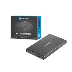 CAJA USB 3.0 SATA HDD/SSD 2.5" NACTEC NKZ-0941 NEGRO