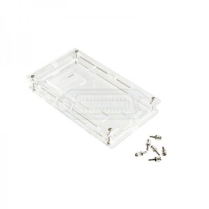 CAJA PARA ARDUINO MEGA 2560 TRANSPARENTE.