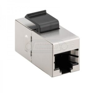 ADAPTADOR RJ45 CAT6 H-H FTP KEYSTONE PANEL METAL.