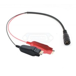 CABLE ADAPTADOR JACK DC A PINZAS COCODRILO