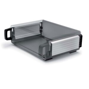 CAJA SOBREMESA RETEX SERIE 110 (130x400x300mm) METALIZADA GRIS