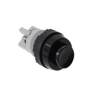 PULSADOR RAFI 1.10001.151/0104 Ø15.2MM. NC (CERRADO) NEGRO