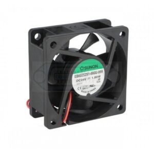 VENTILADOR AXIAL DC 24V SUNON 60x60x25mm. 2 HILOS