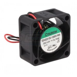 VENTILADOR AXIAL DC 12V SUNON 40x40x20mm 2 HILOS