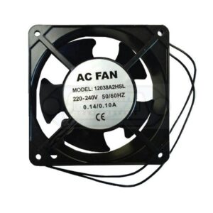 VENTILADOR AXIAL AC 220V 120X120X38MM RODAMIENTO 26W