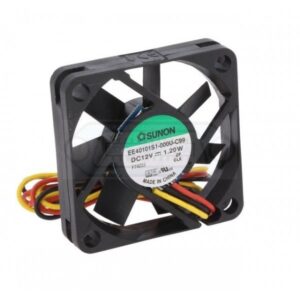 VENTILADOR AXIAL DC 12V SUNON 40x40x10mm 3 CABLES