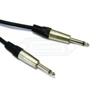 CABLE AUDIO JACK 6.35mm. MACHO - MACHO MONO 10M