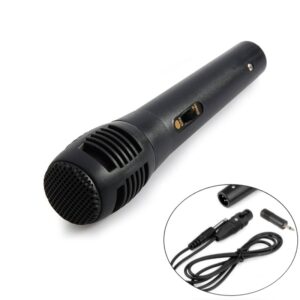 MICRÓFONO DINÁMICO UNIDIRECCIONAL 80Hz - 12Khz NEGRO