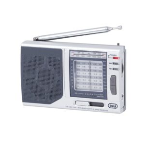 RADIO ANALÓGICA PORTÁTIL AM/FM TREVI MB728 RETRO SILVER