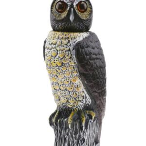ESTATUA BUHO AHUYENTA AVES