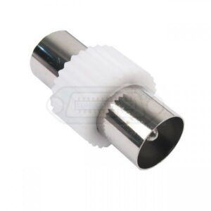 ADAPTADOR ANTENA TV 9.52mm MACHO - MACHO