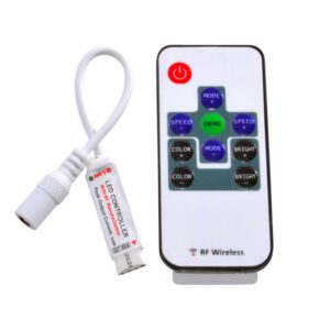 CONTROL REMOTO RF RGB CON MANDO