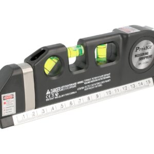 NIVEL MULTIFUNCIÓN PROSKIT CON LÁSER, BURBUJA Y METRO