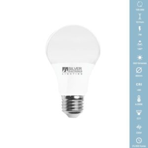 BOMBILLA LED ESTANDAR Ø60mm 7W 230V 670Lm 6000K E27