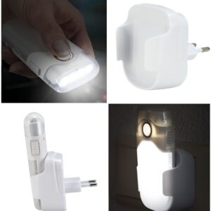 LINTERNA LED PARA SEGURIDAD CON CARGA CONTINUA