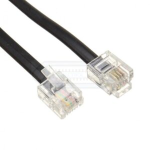 CABLE TELEFÓNICO RJ-11 6P4C M/M EN 2 MTS.