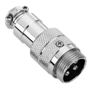 CONECTOR GX16 4P MACHO AEREO