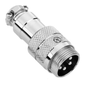 CONECTOR GX16 5P MACHO AEREO